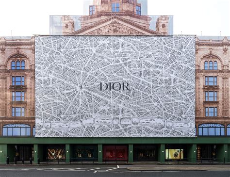 Dior takes over Harrods with dramatic Paris